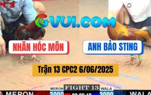 Trận 13 CPC2 6/6/2025 - Anh Nhân Hóc Môn Và Anh Bảo Sting