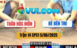Trận 14 CPC1 5/6/2025 - Anh Tuấn Hóc Môn Và Anh Bé Bến Tre